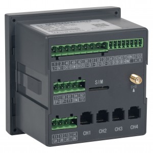 Dispositivo de monitoreo y recolección de energía inteligente inalámbrico de múltiples circuitos de CA AMC300